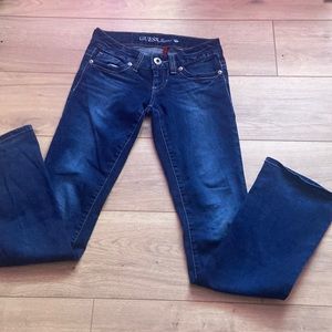 Guess bootcut dark wash jeans size 25